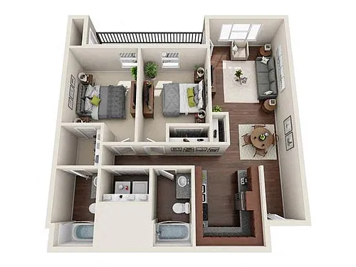 Floor plan Waterville