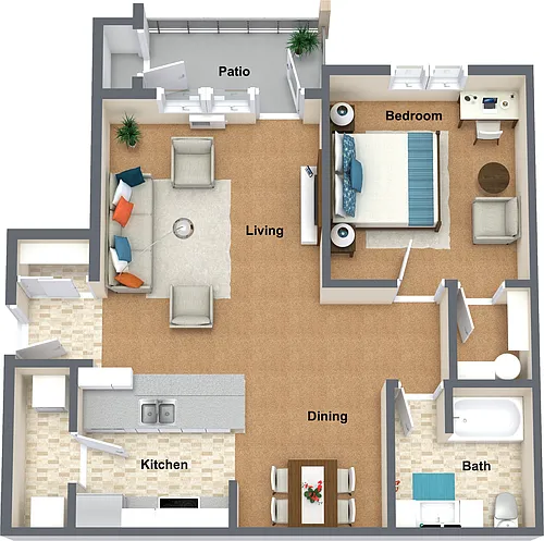 Floor plan Piedmont