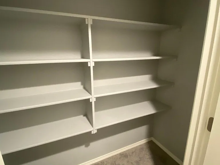 Oversized linen closet