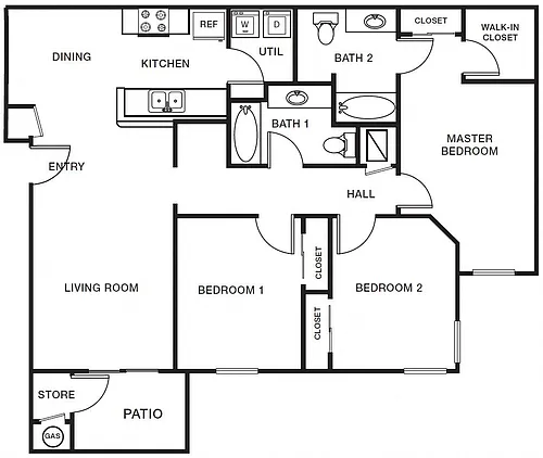 Floor plan C2