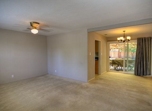 Open Family Room and Dining Area