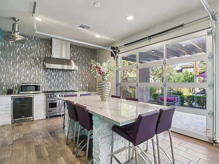 Gourmet Kitchen Clubhouse and View