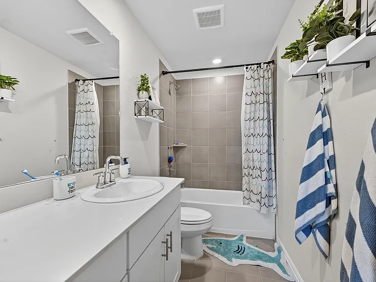 Upstairs bathroom