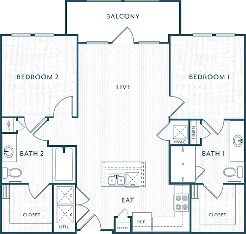 Floor plan B1 Essential Housing