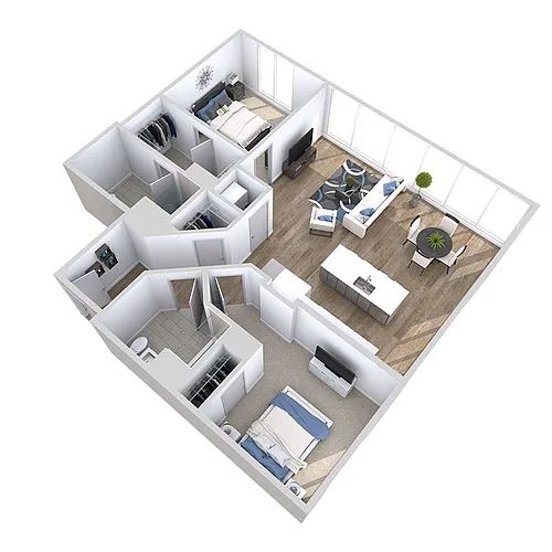 Floor plan Ensemble