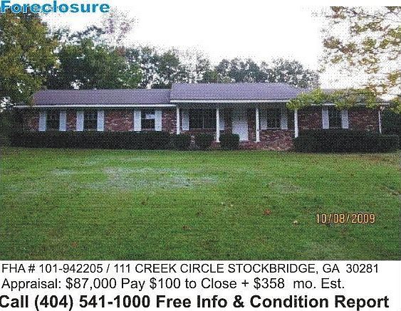 111 Creek Cir, Stockbridge, GA 30281