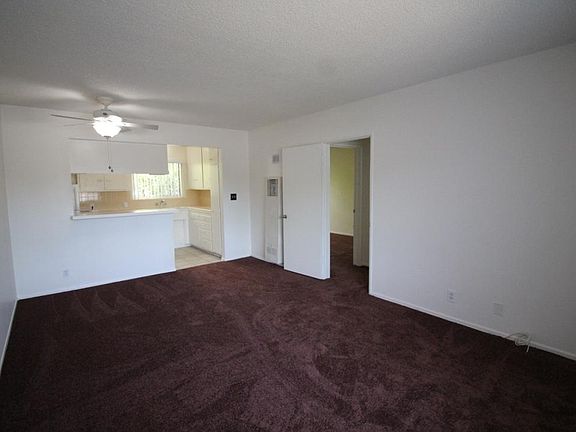 Living Room toward Kitchen, Hall & Bedroom