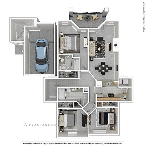 Floor plan C1 Clearwater Full Upgrade
