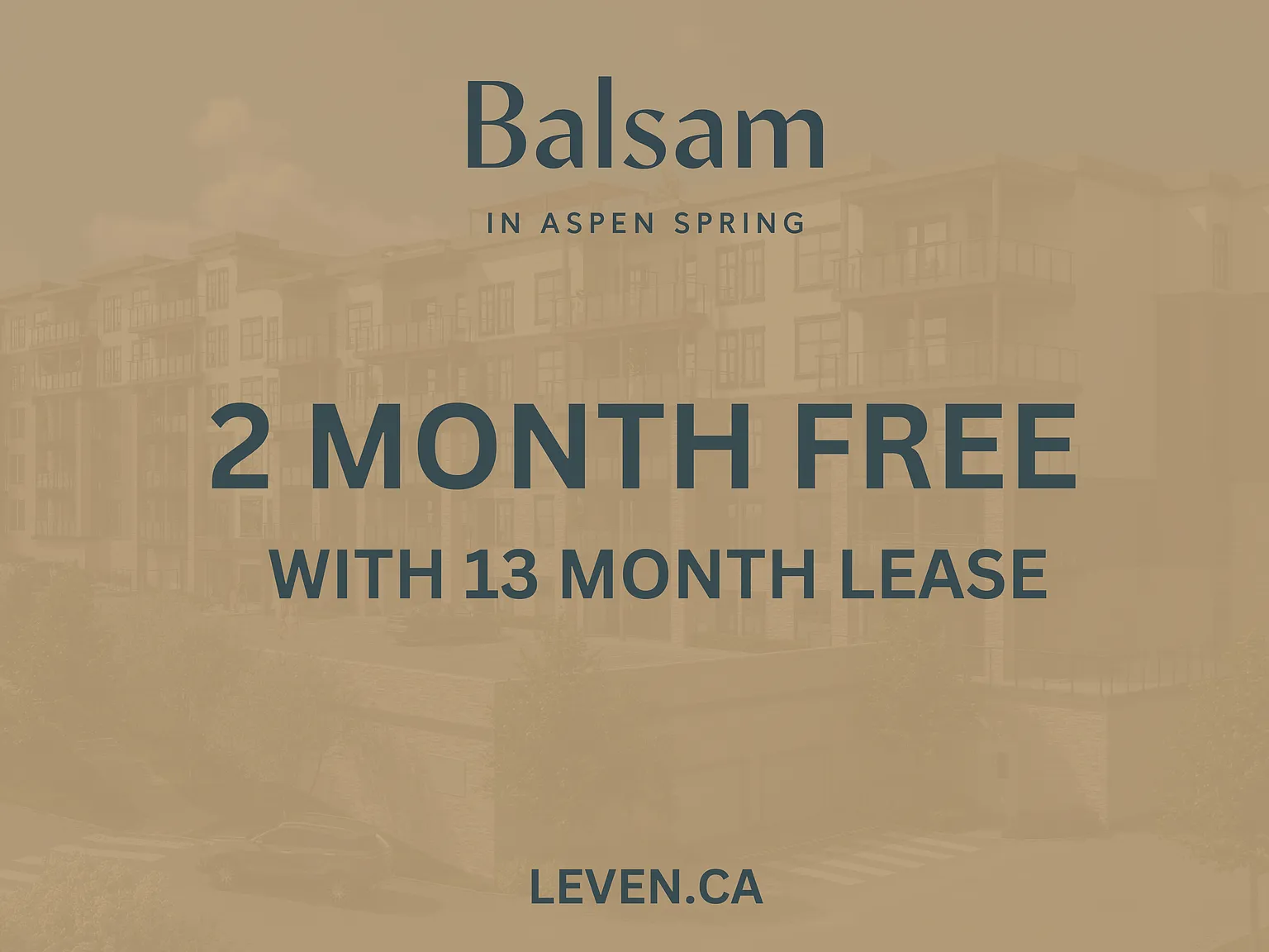 Balsam Apartments — Photo 1