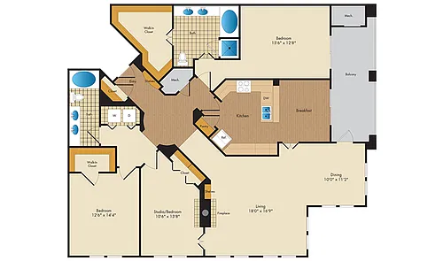 Floor plan C4