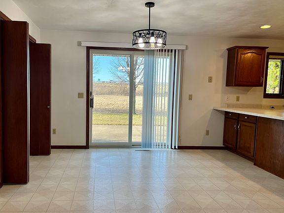 Large closet on the left with backyard patio access