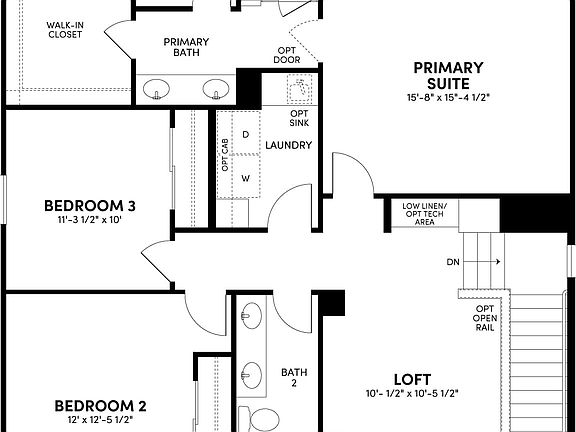 Plan 2 Second Floor