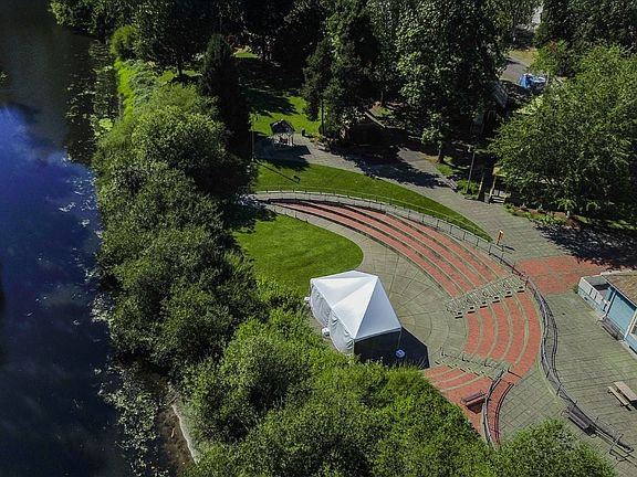 Near walking and biking at Bothell Landing