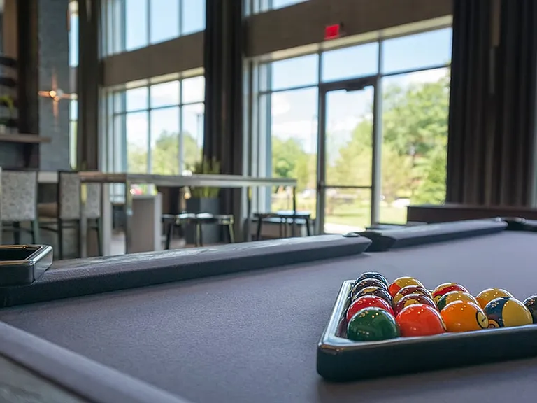 Challenge your friends to a game of pool