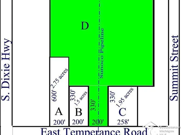 PARCEL E Temperance Rd #D, Erie, MI 48133