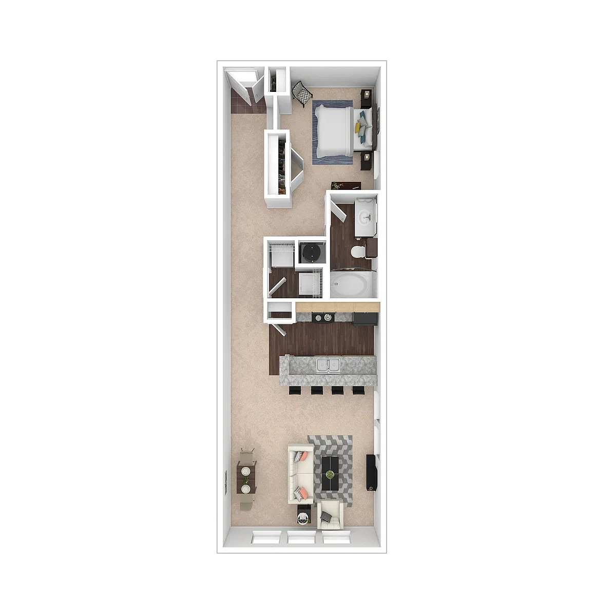 Floor plan A1 Foster