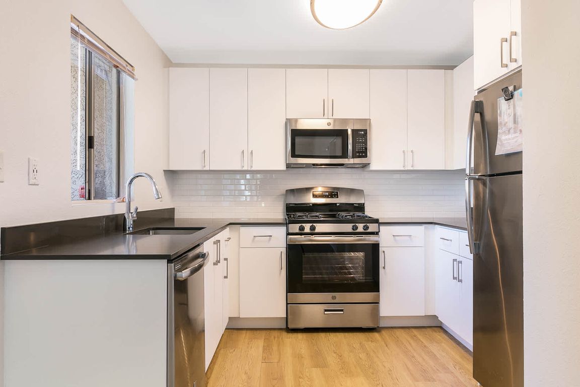 Kitchen with Stainless Steel Appliances