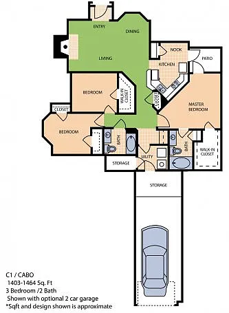 Floor plan Cabo