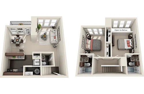 Floor plan 2X2A