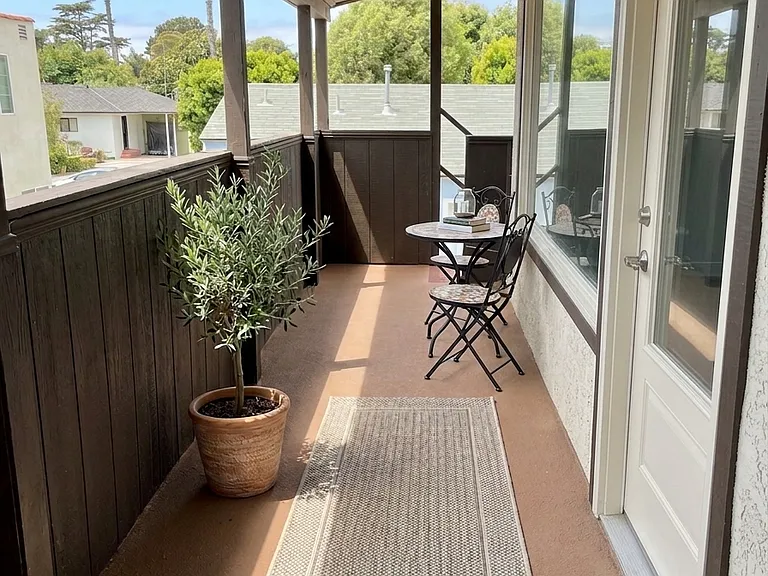 Relax on the balcony
