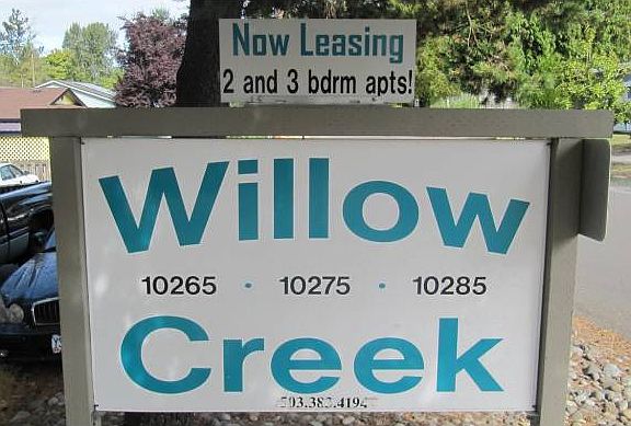 Welcome to Willow Creek!
