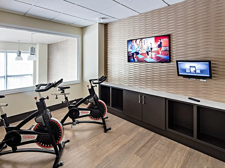 Two-Story Fitness Center