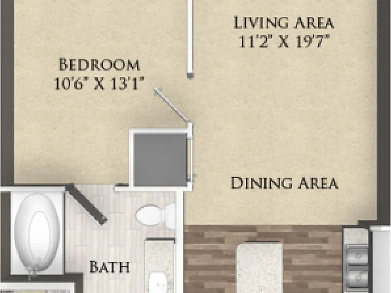 1105 Town Brookhaven Apartments — Photo 37
