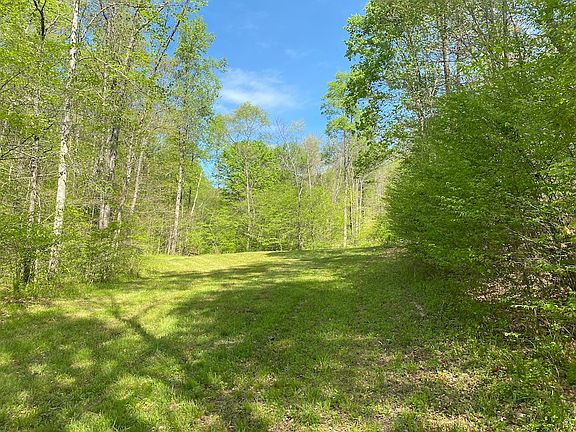 View of one of the fields in the bottom of the valley