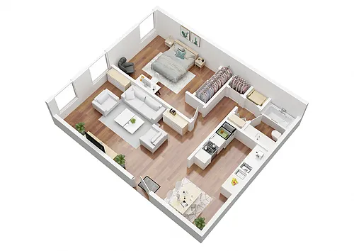 Floor plan Acapulco