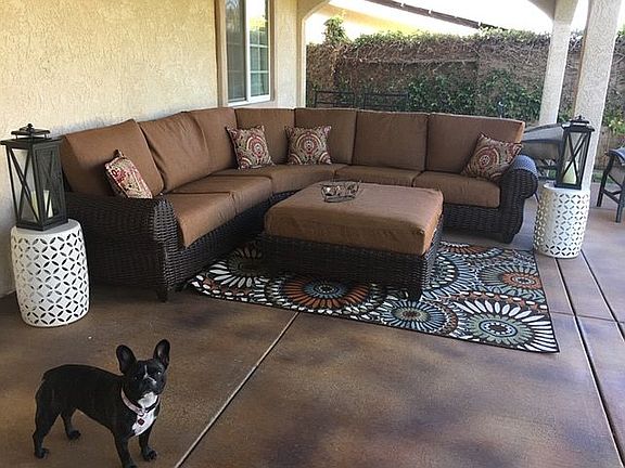 Outside patio