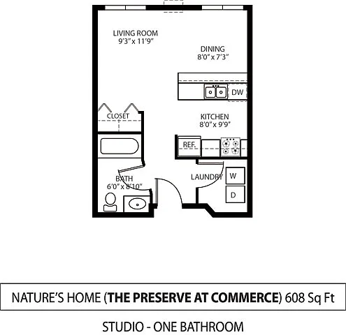 Floor plan Natures Home