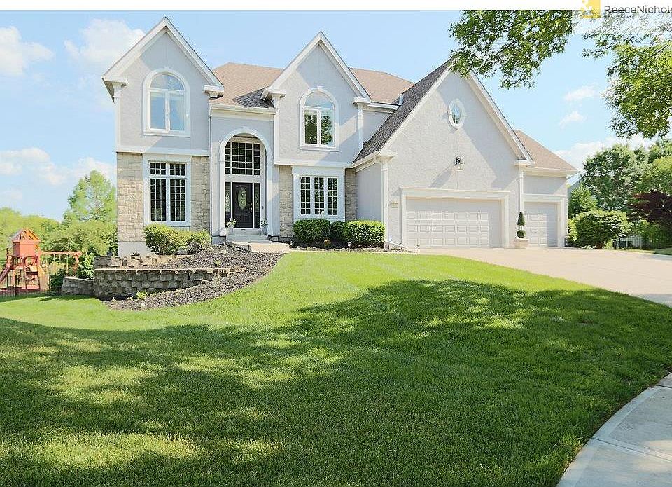 Northwest facing with lake views.