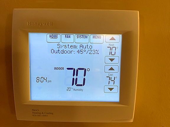 WiFi Main Floor Thermostat