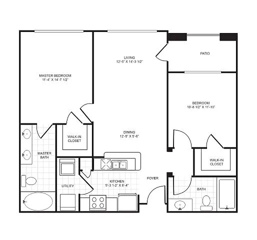 Floor plan B1