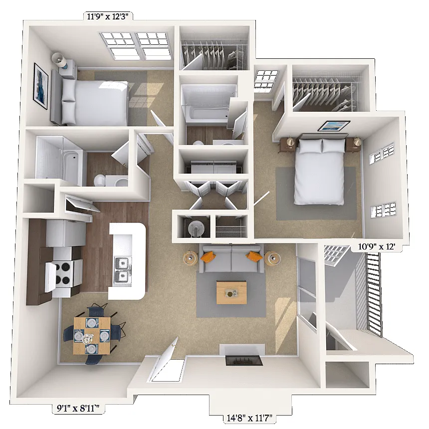 Floor plan Carrington