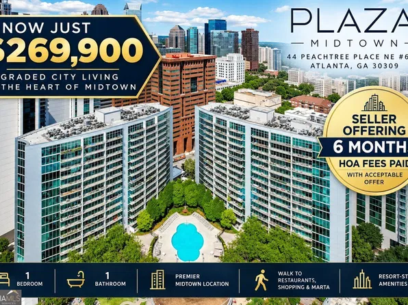 44 Peachtree Pl NE #626, Atlanta, GA 30309