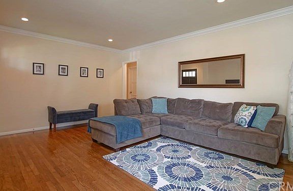 Refinished hardwood floors.