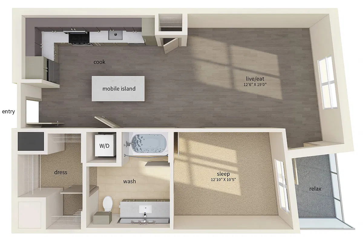 Floor plan A5 200
