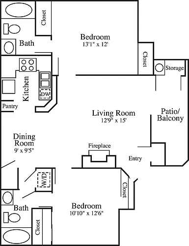 Floor plan Vista