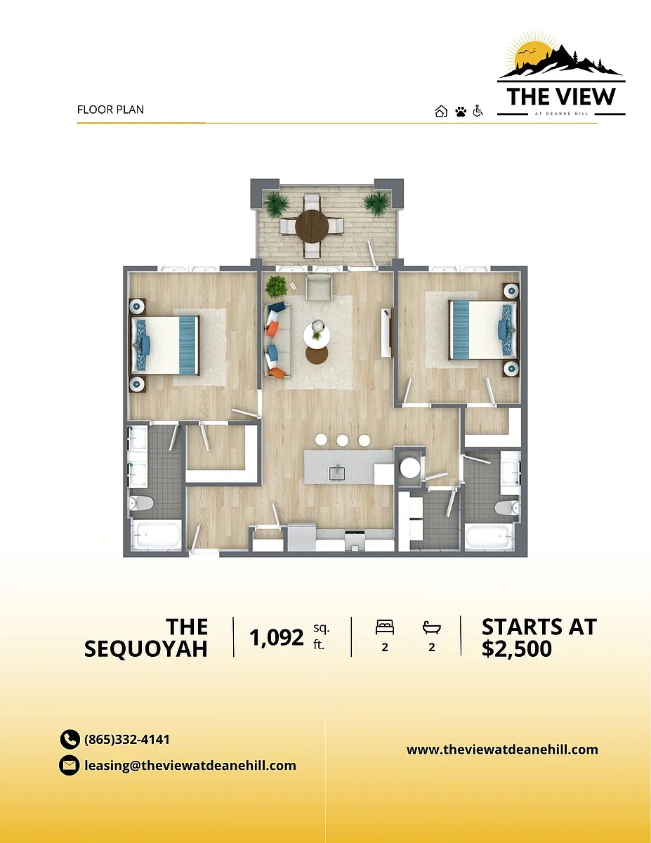 Floor plan The Sequoyah