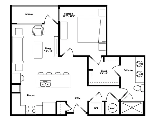 Floor plan Driftwood