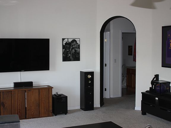 Archway to Guest Bed & Bath