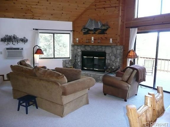 Great Room w/ Stone Fireplace