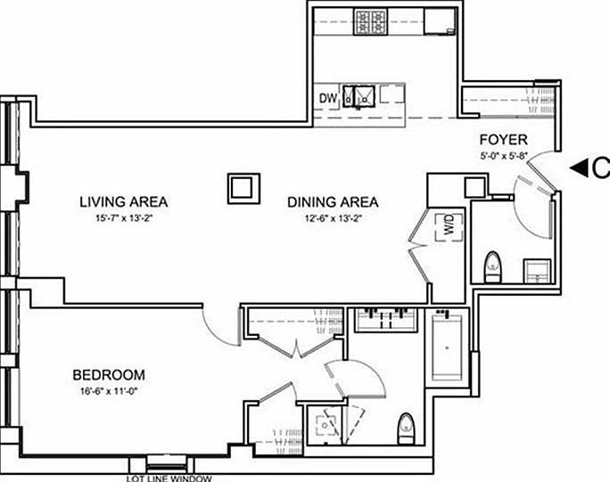 1st image of 140 W 22nd St APT 8C