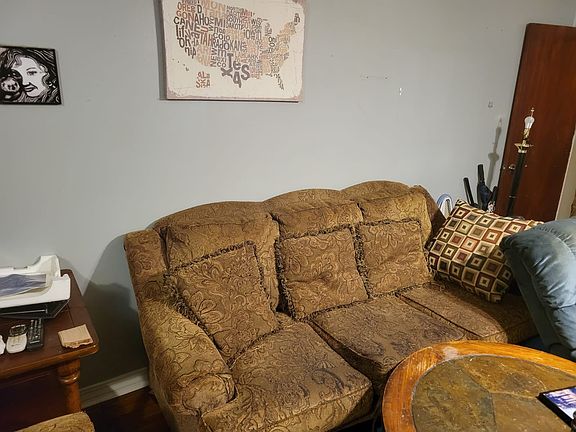 Living Room French Provincial 3-seat sofa couch