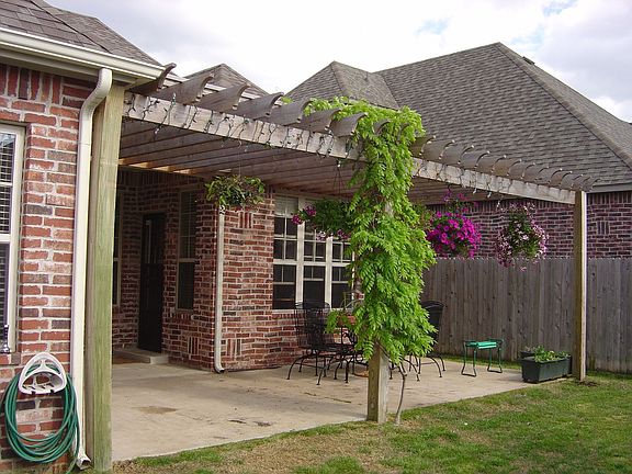 Back Pergola View