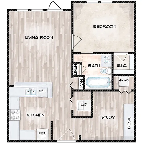 Floor plan The Magnolia