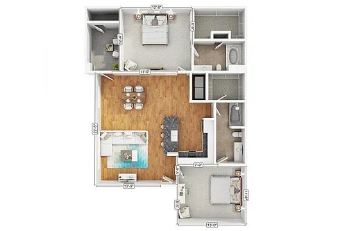 Floor plan B2