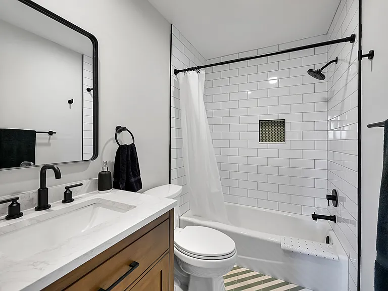 2nd floor bedroom ensuite bath