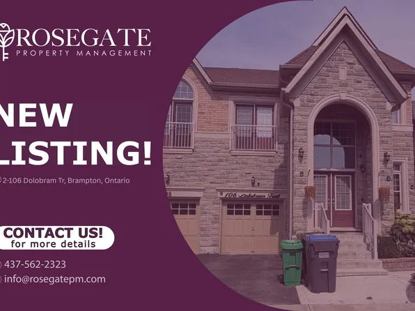 106 Dolobram Trl, Brampton, ON